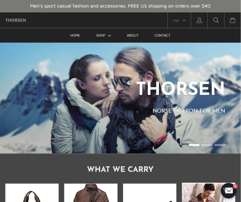 thorsen apparel store