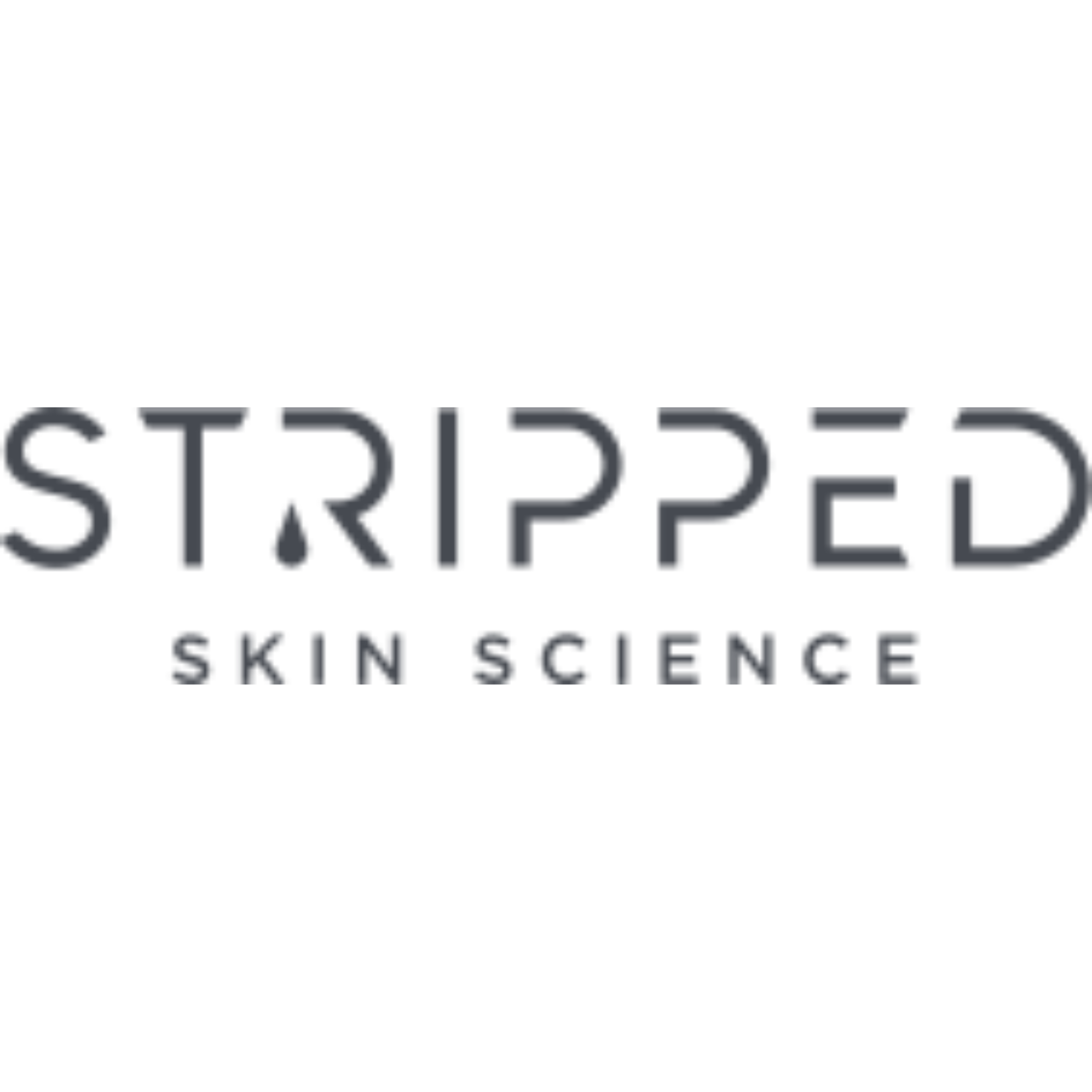 stripped logo